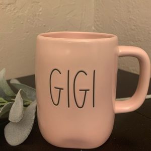 Rae Dunn pink GIGI mug